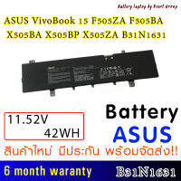 แบตเตอรี่ของแท้สำหรับ ASUS VivoBook 15 F505ZA F505BA X505BA X505BP X505ZA B31N1631 11.52V 42WH