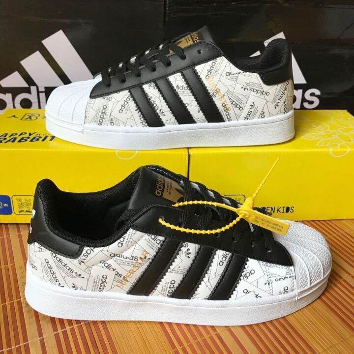 2022-adidas-original-superstar-รองเท้าผู้ชายรองเท้าผ้าใบเปลือกคลาสสิก3m-จำกัด3d-เย็บปักถักร้อยแท้ผู้หญิงชั้นดีรองเท้าผ้าใบอินเทรนด์สบายๆ