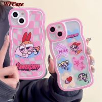 WFCase สำหรับ Redmi 10 10A 10C 9 9A 9C 9T Note 11 10 9 8 Pro Plus K40 Poco F3 Xiaomi Poco X3 11 Lite Poco การ์ตูนสาวน้อยเคสโทรศัพท์คลื่นเต็มกล้องป้องกันเคส