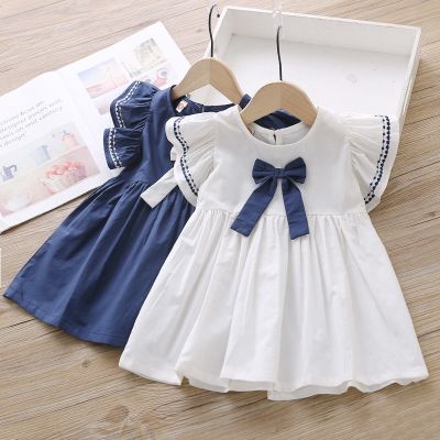 〖jeansame dress〗สาว Casual2022ใหม่ Dollcostumes ชุดน่ารัก BabyVestidos สำหรับ1- 5Y