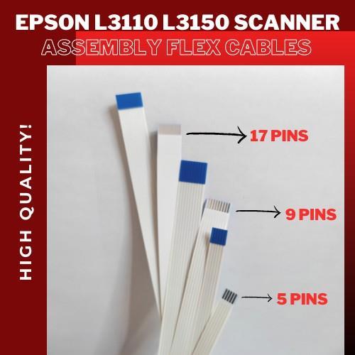 Hot Sale ☈ Epson L3110 L3150 Scanner Assembly Unit Flex Cables Lazada Ph 0691