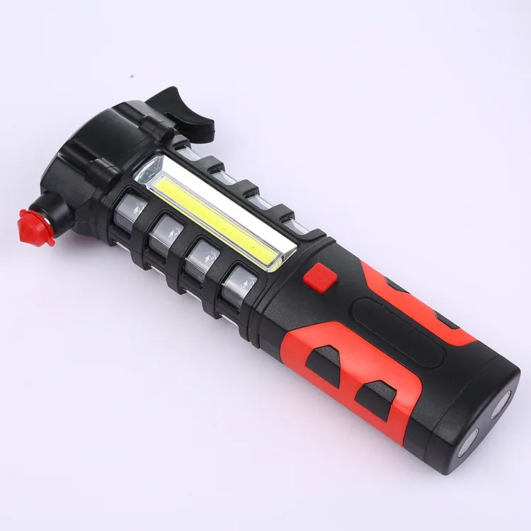 Car Safety Hammer Flashlight, Tactical Emergency Rescue Tool, LED High  Lumens Rechargeable Hand Crank Powered Escape Kit, Window Glass Breaker &  Seatbelt Cutter - China Emergency Hammer, Car Flashlight