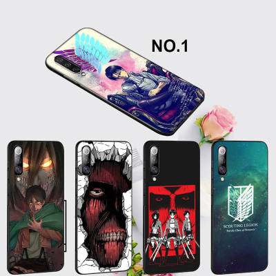 Casing หรับ Xiaomi Redmi 10C 10X 10 9C NFC 9T 9A 9 Prime 8A 8 7A 7 6 6A 5 Plus 5A Pro EL12 Attack on Titan Anime Pattern Phone เคสโทรศัพท์