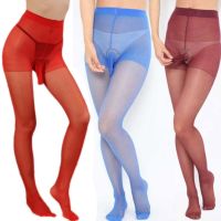 hot【DT】 Man Tights Penis Sleeve ultra high elastic Mens Silk stockings open Sheath lingerie Wrapped handjob