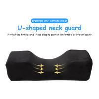 Grafted Eyelash Extension Pillow Neck Support Eyelash Pillow Soft Memory Foam U Shape Lash Pillow Makeup Salon With Pocket