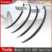 Car ABS Spoiler Carbon Fiber For Tesla Model 3 Y 2023 Original High-performance Exterior Modification Model3 2022 Accessories