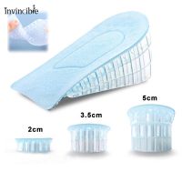 Silicone Gel Insoles Heel Cushion/ Spur Support Shoe Pad Feet Care Inserts/ Soles Relieve Foot Pain Protectors