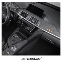 Alcantara For BMW F30 F32 F34 F36 3 4 Series Center Console Trim Cover M Performance Sticker Decoration Car Interior Accessories