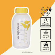 Bình trữ sữa Medela 250ml logo vàng