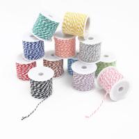 10Meters/roll 1.5mm Cotton Baker Twine Rope Cord Christmas Wedding Decoration Gift Packaging Rustic Handmade Crafts General Craft