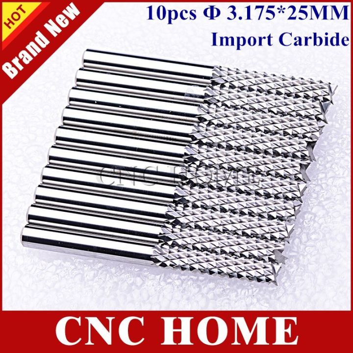 10pcs-1-8-3-175-25mm-นําเข้าคาร์ไบด์-end-mill-cnc-router-cutter-corn-pcb-milling-bits-บนไม้เนื้อแข็งคาร์บอนไฟเบอร์แก้ว-hdf