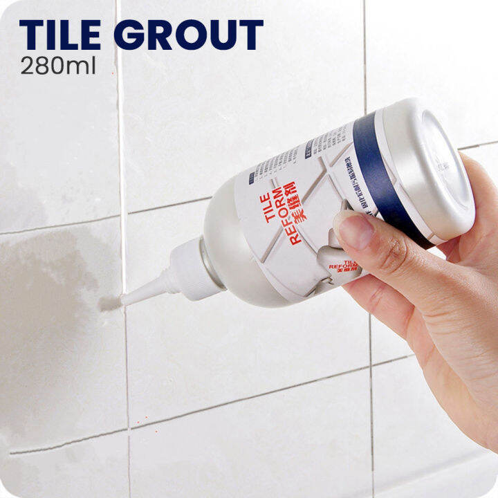 XUEBAMI.PH【280ml】 Tile Grout Crack Sealer Floor Reform Waterproof