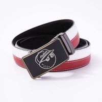 23 new Korean golf cowhide wear-resistant leather couple models unisex belt automatic buckle belt