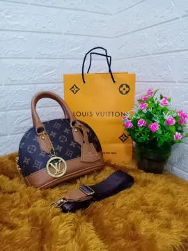 Jual Tas Branded Lv alma mini 18 cm Murah Kwalitas Tas Import