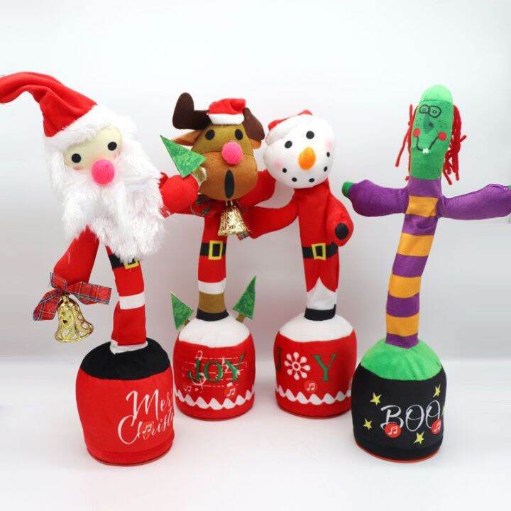 dancing-christmas-snowman-wizard-learning-talk-singing-electric-gifts-plush-toys