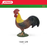 ? Sile Toy Store~ German Sile Schleich Rooster 13645 Big Male Chicken Simulation Farm Poultry Animal Model Toy