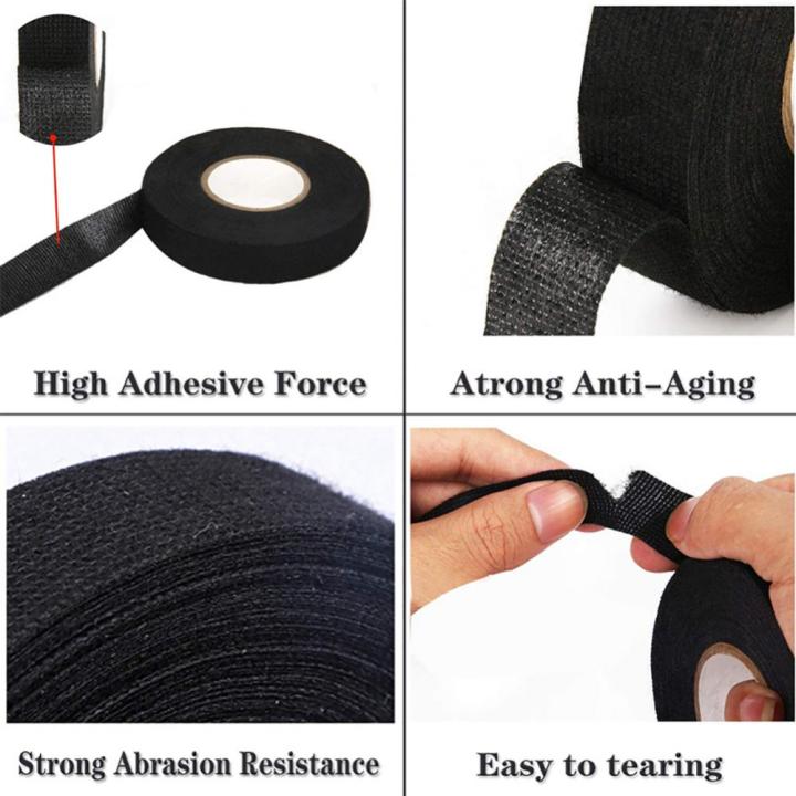 black-flannel-tape-anti-aging-tape-flame-retardant-tapes-flannel-heat-resistant-tape-corrosion-resistance-household-accessories-adhesives-tape