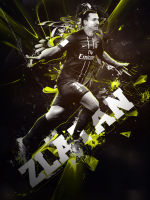 โปสเตอร์ Zlatan Ibrahimovic ซลาตัน โปสเตอร์ติดผนัง ของแต่งบ้าน รูปภาพติดผนัง 77poster