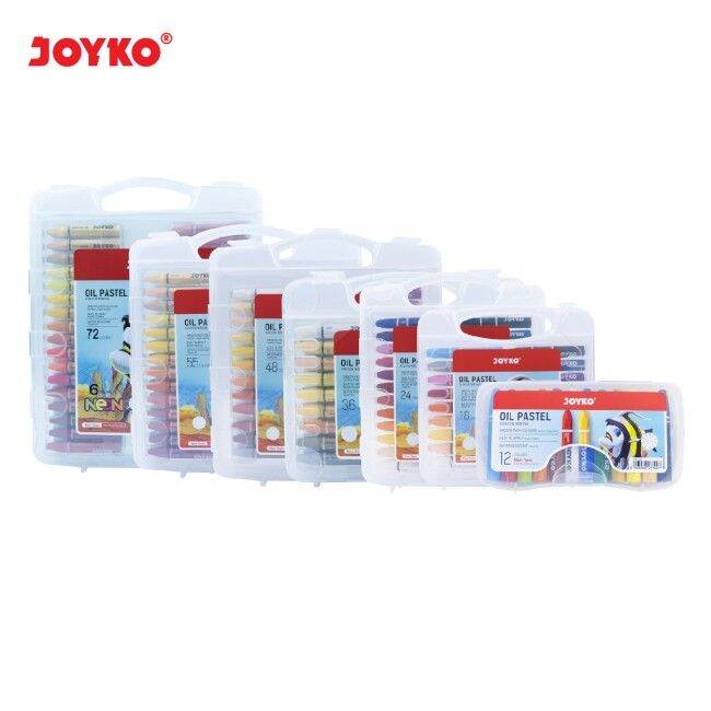 Crayon Joyko 12 sampai 55 Warna / Oil Pastel Joyko Lazada Indonesia