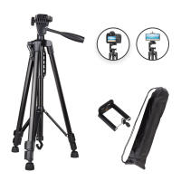 Yizhestudio Protable Camera Tripod for phone Canon Nikon Sony DSLR Camera Camcorder 50-140 cm Universal Adjustable Tripod Stand