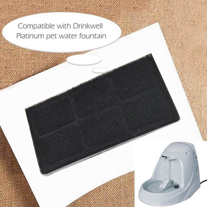 12pcs-water-fountain-filters-replacement-for-drinkwell-platinum-pets-cat-dogs-water-drinking-fountain-dispenser