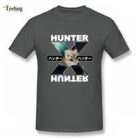 Hunter X Japan Anime Novelty พิมพ์เสื้อผ้าแฟชั่นเสื้อยืดผู้ชาย T-Shirt