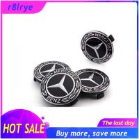 【Big Sale】4 ชิ้น 75 มิลลิเมตรโลโก้รถริมศูนย์ล้อ HUB CAP ปกสัญลักษณ์สำหรับสำหรับ Merce des Benz W211 W203 W204 W210 W124 W205 W202 CLA W212 W220