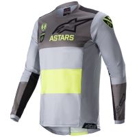 Alpines Techstar LE มอเตอร์ไซค์วิบากเจอร์ซีย์เสื้อยืดลายจักรยานยนต์แขนยาวจักรยานดาวน์ฮิลล์เสือภูเขาระบายอากาศสำหรับผู้ชาย