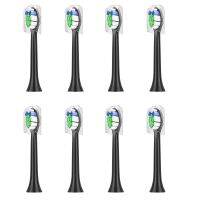 (แปรงสีฟันไฟฟ้า Es) สำหรับแปรงสีฟันไฟฟ้า Philips Sonicare DiamondClean ProResults FlexCare HX6064/อะไหล่สำหรับเปลี่ยน HX9043 14 HX9073แปรงสีฟันไฟฟ้าสีดำหัวแปรงสีฟัน