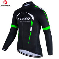 X-TIGER แขนยาว Pro ชุดใส่ปั่นจักยานผู้ชาย MTB เสื้อผ้าขี่จักรยานเสื้อขี่จักรยาน Maillot Ropa Ciclismo ขี่จักรยาน Sportwear