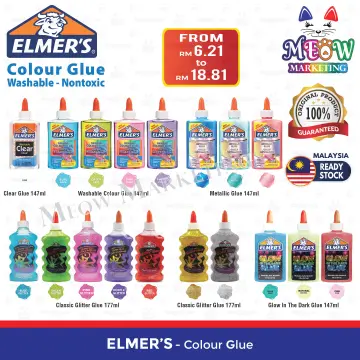 Elmers Glue, Clear, Washable