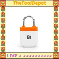 TheToolDepot PETIYOUZA กันน้ำ Keyless NFC แหล่งจ่ายไฟย้อนกลับบลูทูธเข้ากันได้กับล็อคอัจฉริยะ NFC อัจฉริยะประตูกุญแจแบบคล้องแม่กุญแจรักษาความปลอดภัยกุญแจ