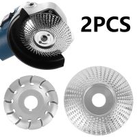 2PCS Angle Grinder Accessories Grinding Wheel Rotary Disc Sanding Wood Carving Tool Abrasive Bore For Woodworking  Manual DIY Cleaning Tools