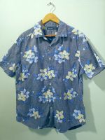 เสื้อฮาวายมือสอง Nautica made in Maritius