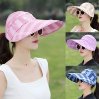 【CW】 Hats Wide Brim Top Outdoor Baseball Cap Pattern Female Suncreen Floppy Beach Hat