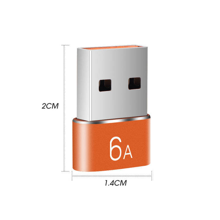 6a-usb-เป็น-type-c-อะแดปเตอร์-otg-usb-c-ตัวผู้ไปยัง-type-c-ตัวเมียที่ชาร์จแปลงสำหรับ-macbook-อะแดปเตอร์ถ่ายโอนข้อมูล-samsung