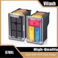 Vilaxh ตลับหมึก678XL สามารถใช้ได้กับ Hp 678 Diskjet 2515/3515/1018/1518/2548/3548/4518/HP67832 3720 3730เครื่องพิมพ์5010