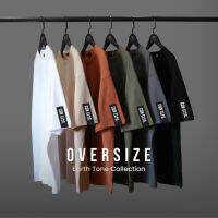 เสื้อ OversizeCQN ET.07 ผ้าหนานุ่ม คอแคบไม่ย้วย 9120