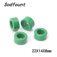 5pc  Green EMI Ferrite Ring 22X14X8mm  Core Filter Coil Inductor Shielding  Anti-Parasitic Toroide Toroidal Suppression Ferrous Electrical Circuitry P