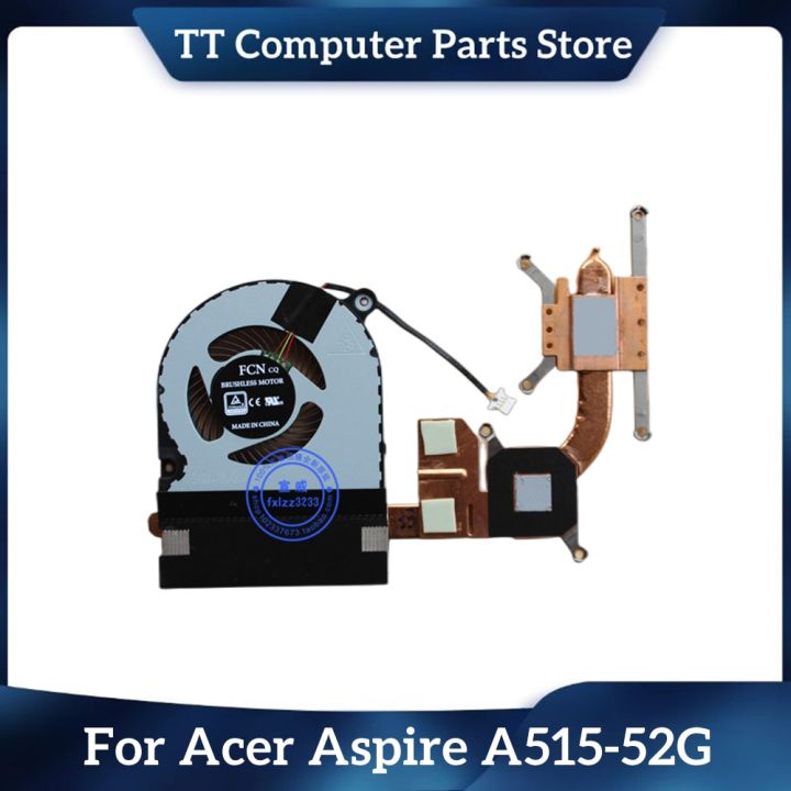 tt-แล็ปท็อปฮีทซิงค์-acer-aspire-a515-52กรัมของแท้ใหม่พร้อมท่อความร้อนหม้อน้ำ-n18c1พัดลมทำความเย็นส่งอย่างรวดเร็ว