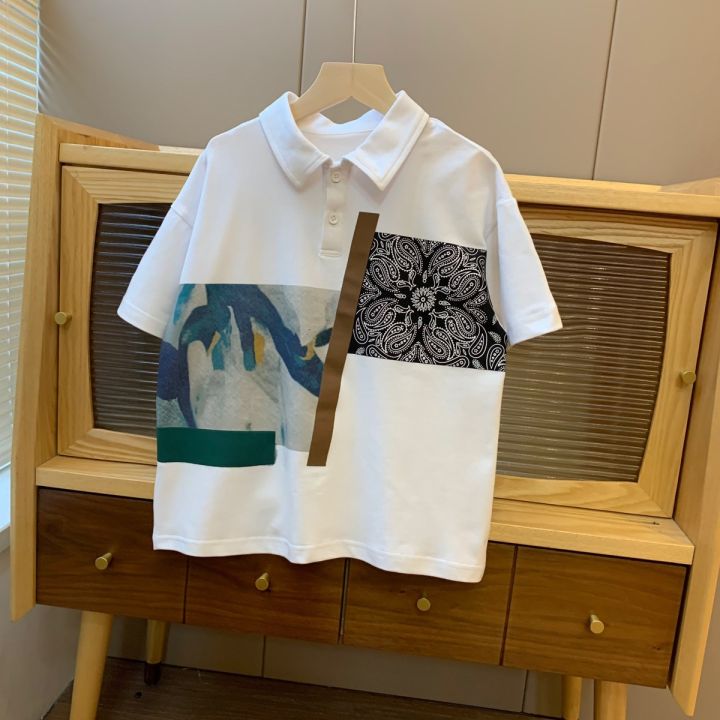 original-heinimumu-childrens-summer-2023-new-all-match-tops-for-boys-cool-and-handsome-foreign-style-polo-shirt-t-shirt