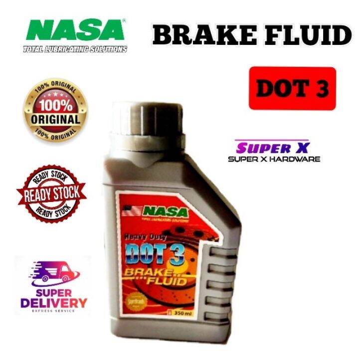 NASA DOT 3 Brake Fluid ( 350 ML ) Lazada
