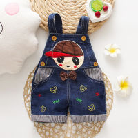 IENENS Summer 1PC Kids Baby Boys Jumper Clothes Clothing Shorts Pants Toddler Infant Denim Trousers Children Bottoms Jeans Overalls Dungarees 1 2 3 Years