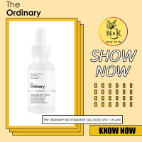 The Ordinary nicotinamide solution 10% + 1% zinc rehydration ความสมดุลของน้ำมันเอสเซ้นส์บำรุงผิวหน้าช่วยลดความไม่สมบูรณ์ของผิว 30ml New Skin