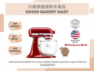 KitchenAid KICA0WH 8qt. Ice Cream Maker for sale online