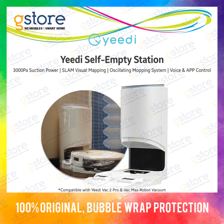 Yeedi SelfEmpty Station (2.5L Dust Bag, Compatible Yeedi Vac Max