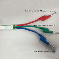 หน้าจอพิมพ์เซ็นเซอร์ Immunosensor สามขั้วไฟฟ้าทอง