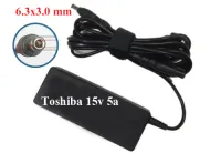 Toshiba K21 K30 S500 J60 J70 adapter charger 15V 5A 4A 3A power supply  6.3x3.0 mm charger charge อะแดปเตอร์ ชาร์จ