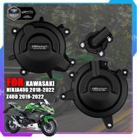 Ninja40รถจักรยานยนต์ฝาครอบเครื่องยนต์สำหรับ GB Racing สำหรับ KAWASAKI Ninja400 Z400 2018 2019 2020 2021 2022เครื่องยนต์ครอบคลุม Protectors