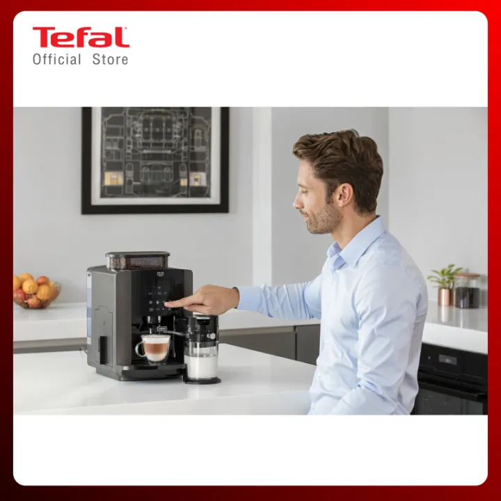 Krups เครื่องชงกาแฟอัตโนมัติ (1450 วัตต์) รุ่น EA819E [ Capsule Coffee